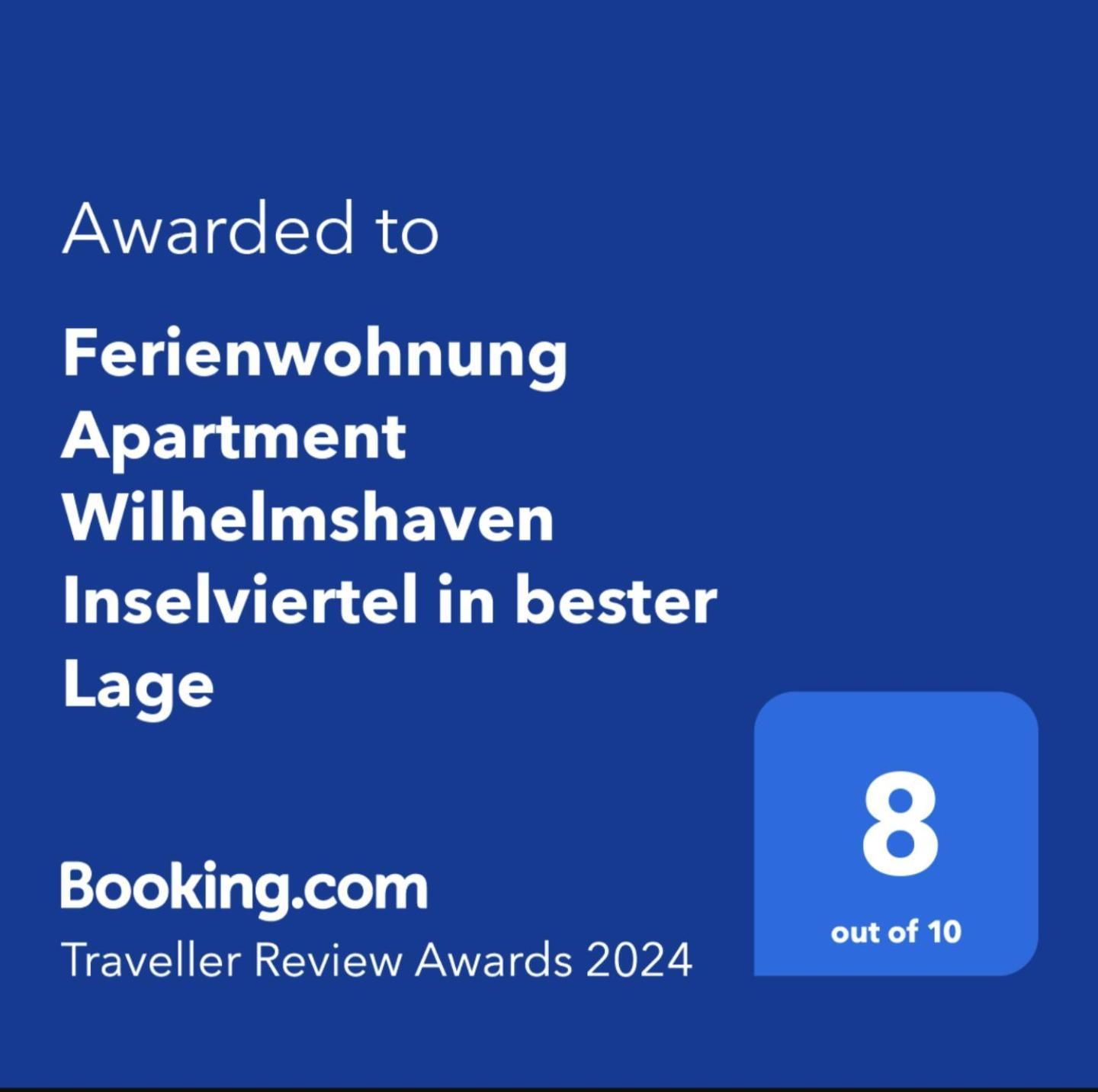 Ferienwohnung Apartment Wilhelmshaven Inselviertel In Bester Lage - Selbstaendiger Check In Moeglich エクステリア 写真